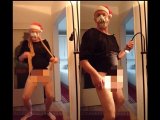 Amateurvideo Kleiner Striptease zum Advent 2 von nylonjunge