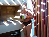 Amateurvideo Blond Girl Wasserspass von TittenCindy