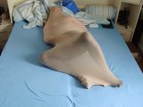 Amateurvideo Heißes Nylon Encasement in Schwarzer Feinstrumpfhose von nylonjunge